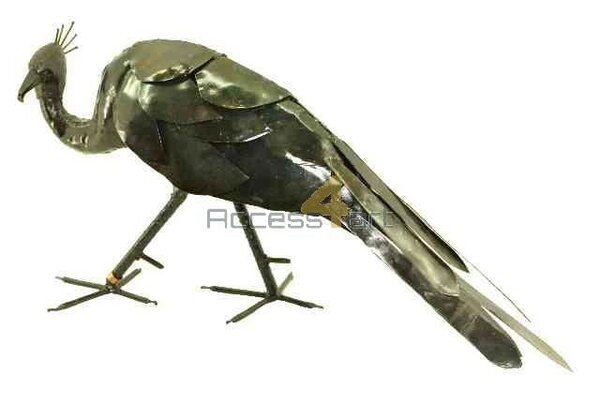 Metalen pauw (pauwin), metalen vogel | Birdwoods