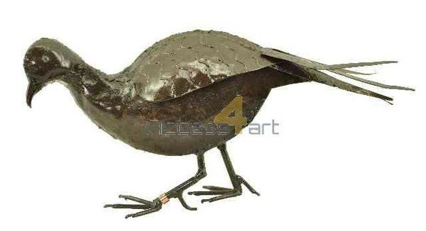 Metalen fazant, metalen vogel vrouwtje| Birdwoods