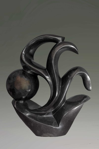 Stenen beeld uniek, Flower, bloem Abstract