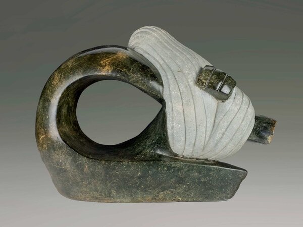 Stenen beeld uniek, Washing my hair